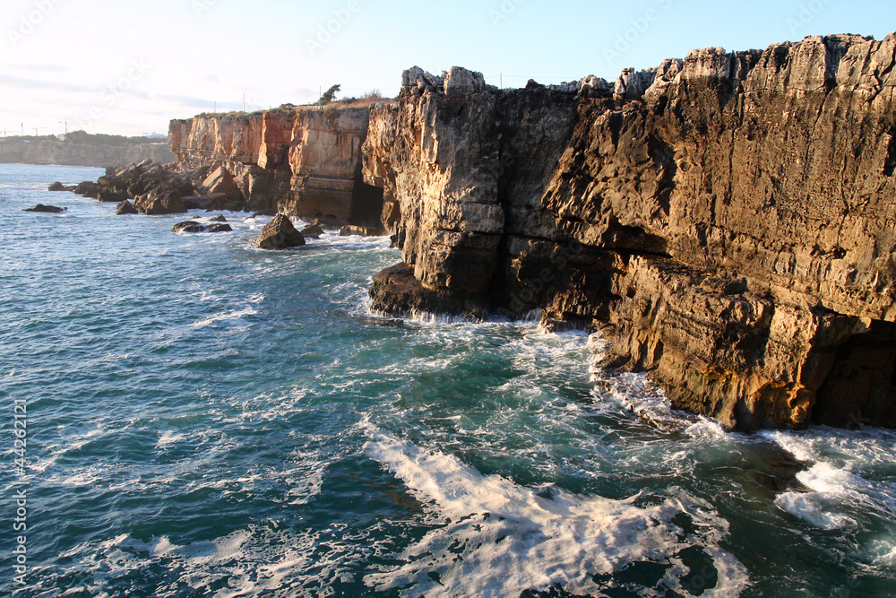 Obraz premium cliff in Cascais, Portugal