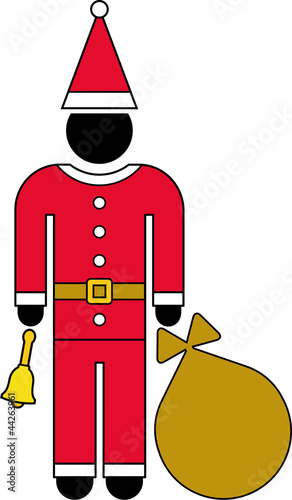 Santa Claus pictogram