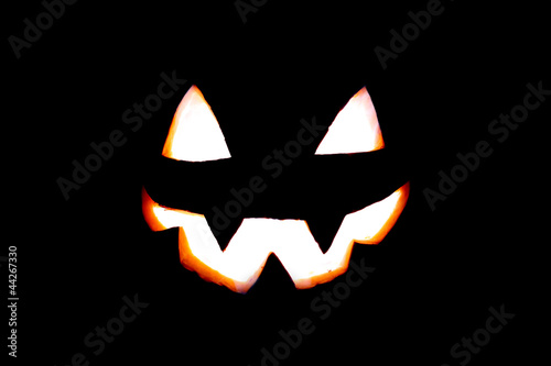 Jack-o'-lantern face