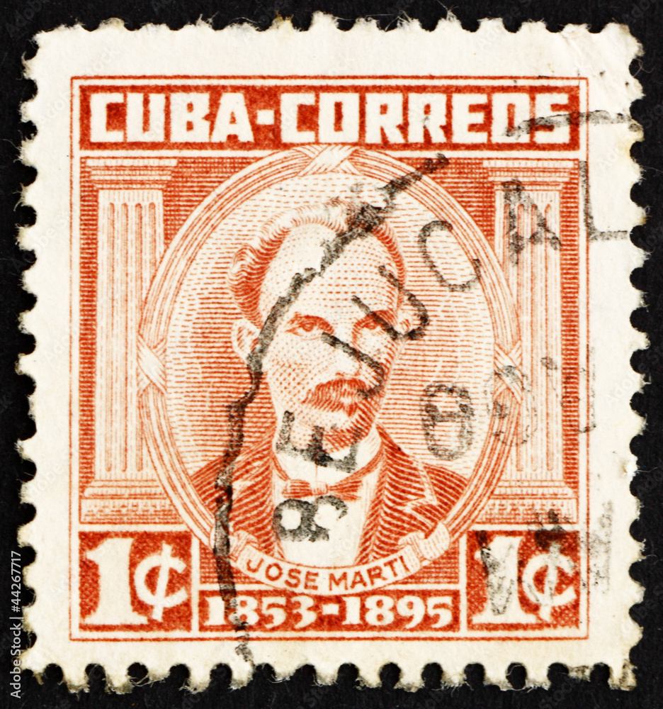 Postage stamp Cuba 1961 Jose Marti, Revolutionary