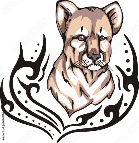 lion cub tattoo