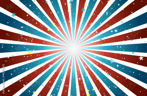 Stars and Stripes Background