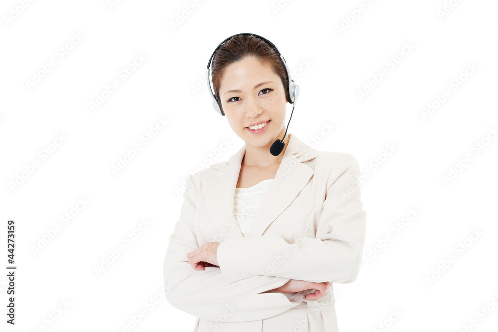 Beautiful business operator. Portrait of asian. Beautiful business operator. Portrait of asian.