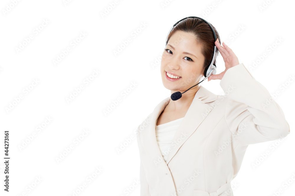 Beautiful business operator. Portrait of asian. Beautiful business operator. Portrait of asian.