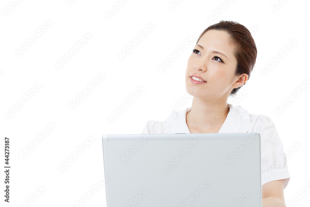 Beautiful business woman. Portrait of asian. Beautiful business woman. Portrait of asian.