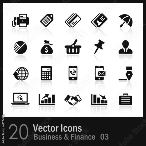 20 Business & Finance Icons