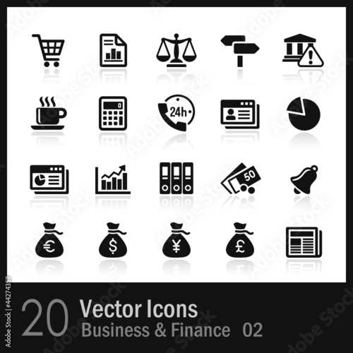 20 Business & Finance Icons