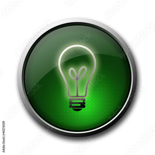 Tips or idea icon isolated on white background