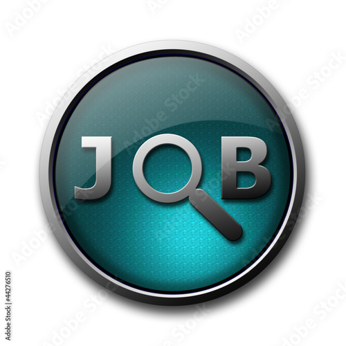 Job search icon isolated
