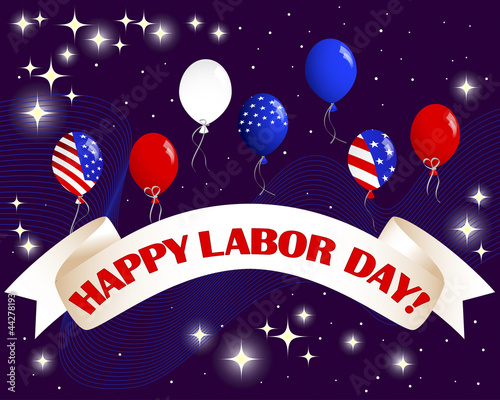 Labor Day banner.
