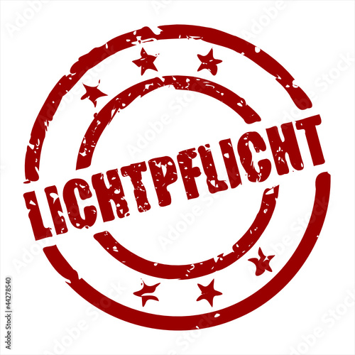 stempel lichtpflicht I