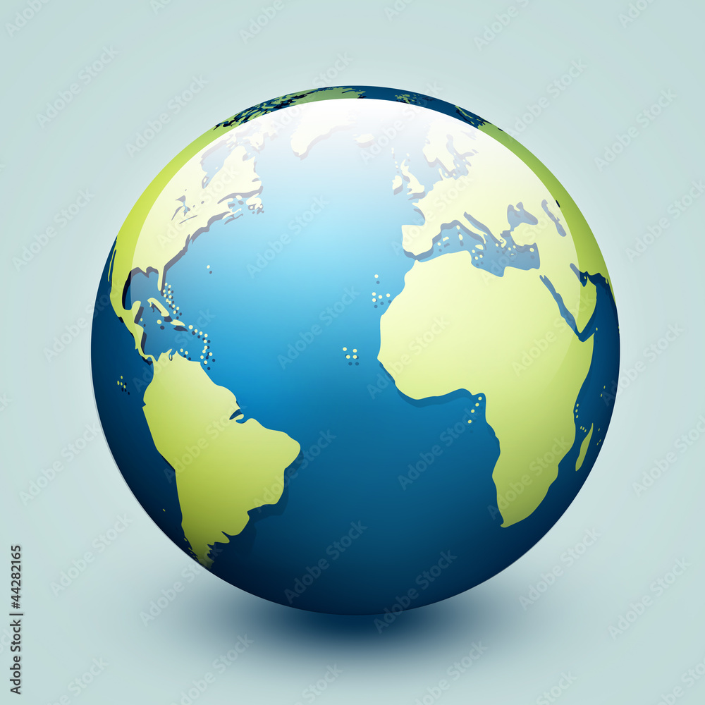 Naklejka premium Globe icon