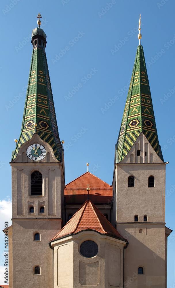 Fototapeta premium Stadtpfarrkirche St. Walburga