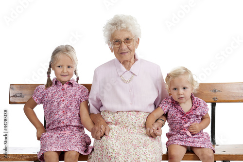 greatgrandmother and greatgrand children photo