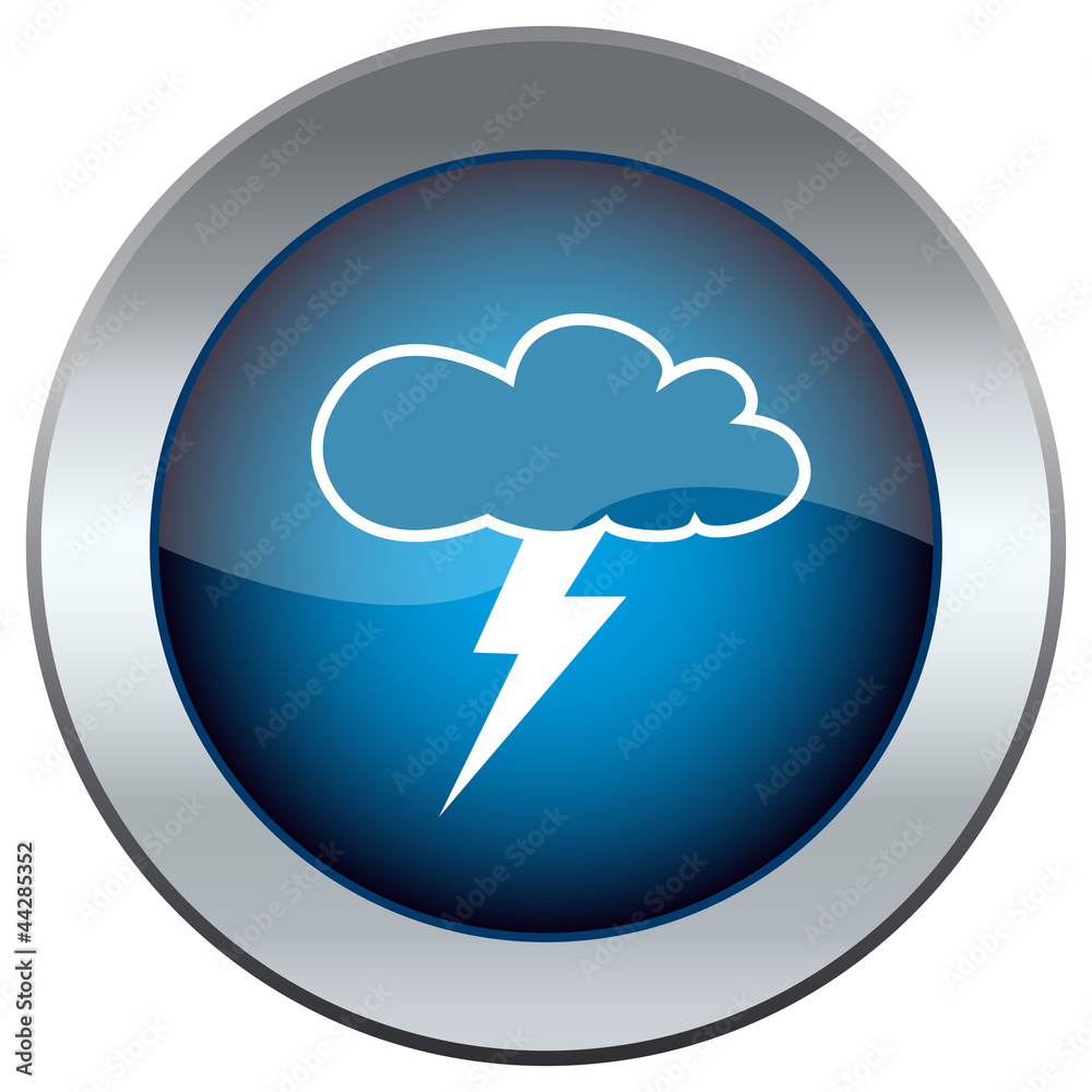 button with the storm button with the storm