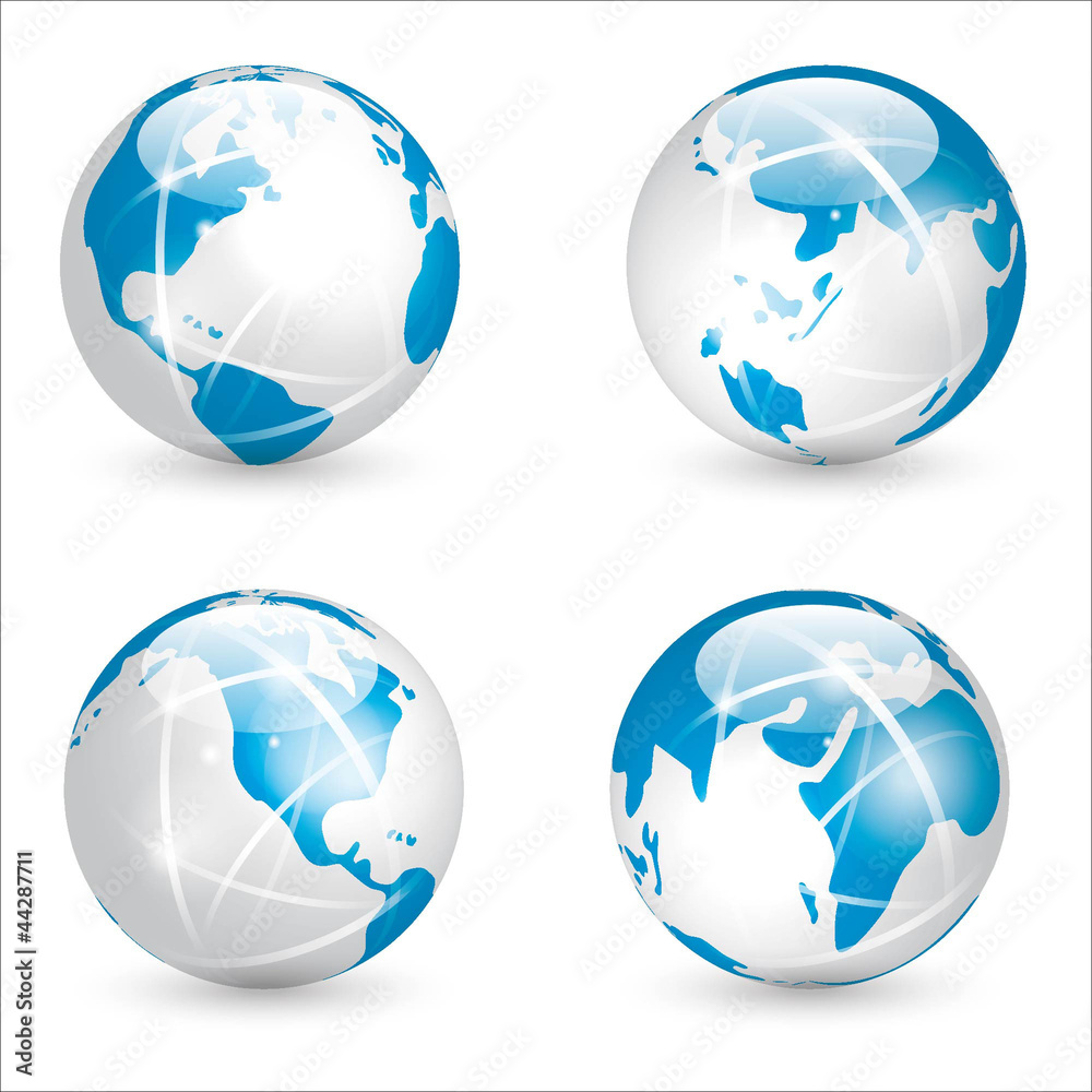 Globe Technical Vector Illustration Globe Technical Vector Illustration