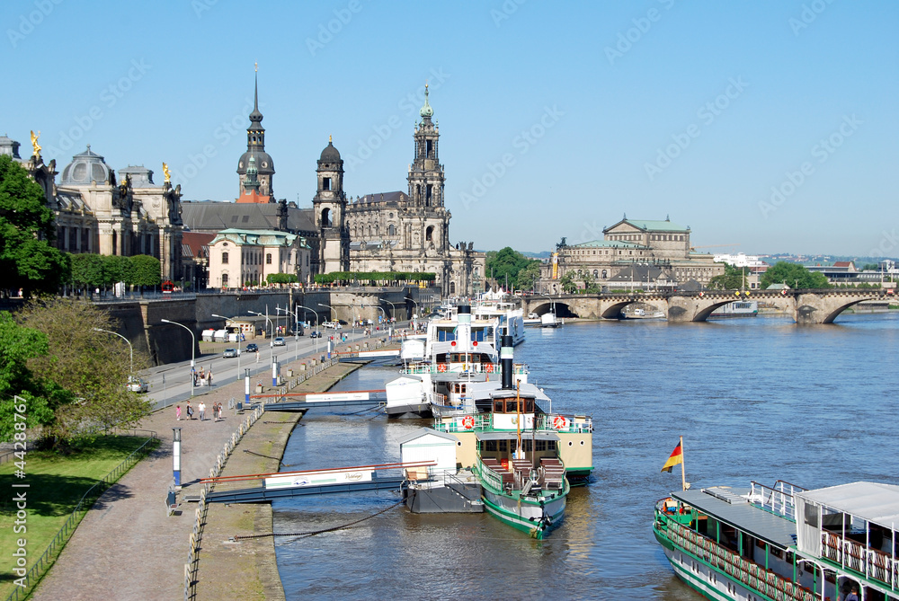 Obraz premium Historisches Dresden
