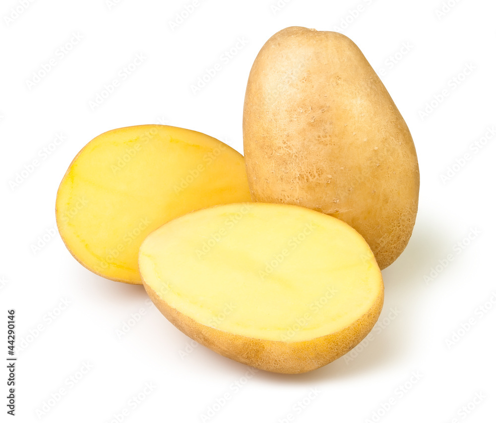 cut potato