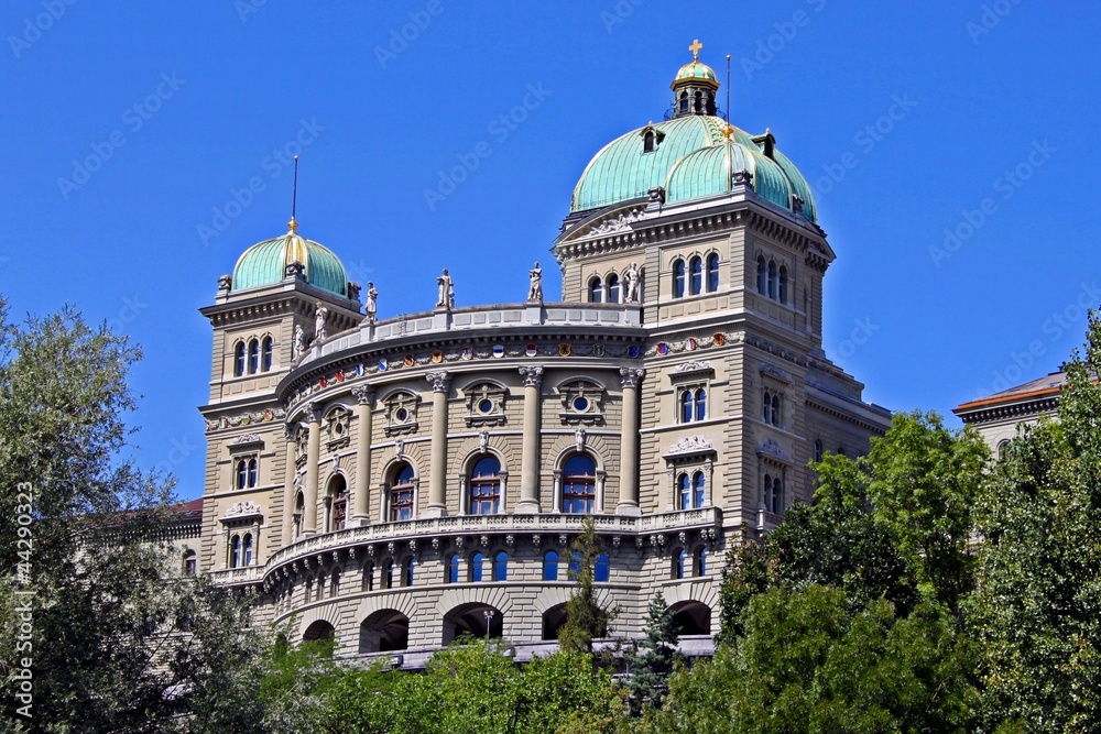 Bundeshaus in Bern, Schweiz
