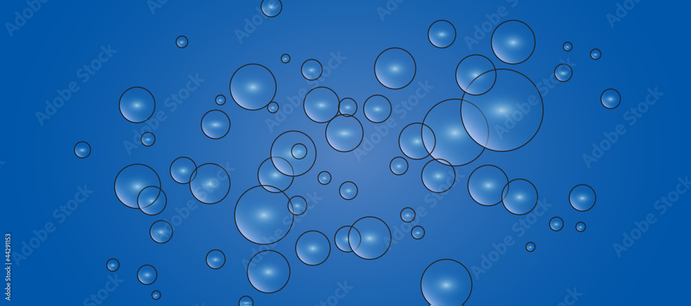 Underwater vector bubbles