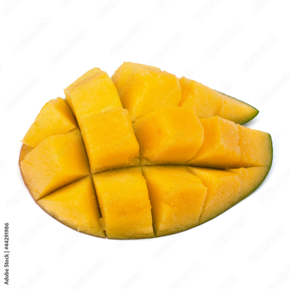 Mango sliced part Mango sliced part