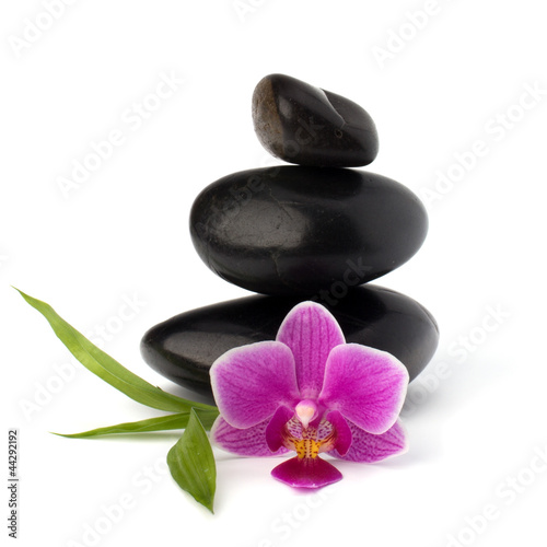 Zen pebbles balance. Spa and healthcare concept.