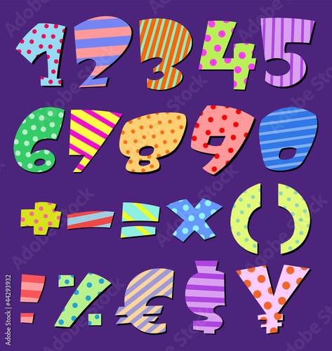 Comic numbers
