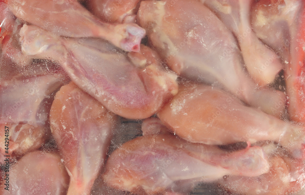 Chicken packaging.