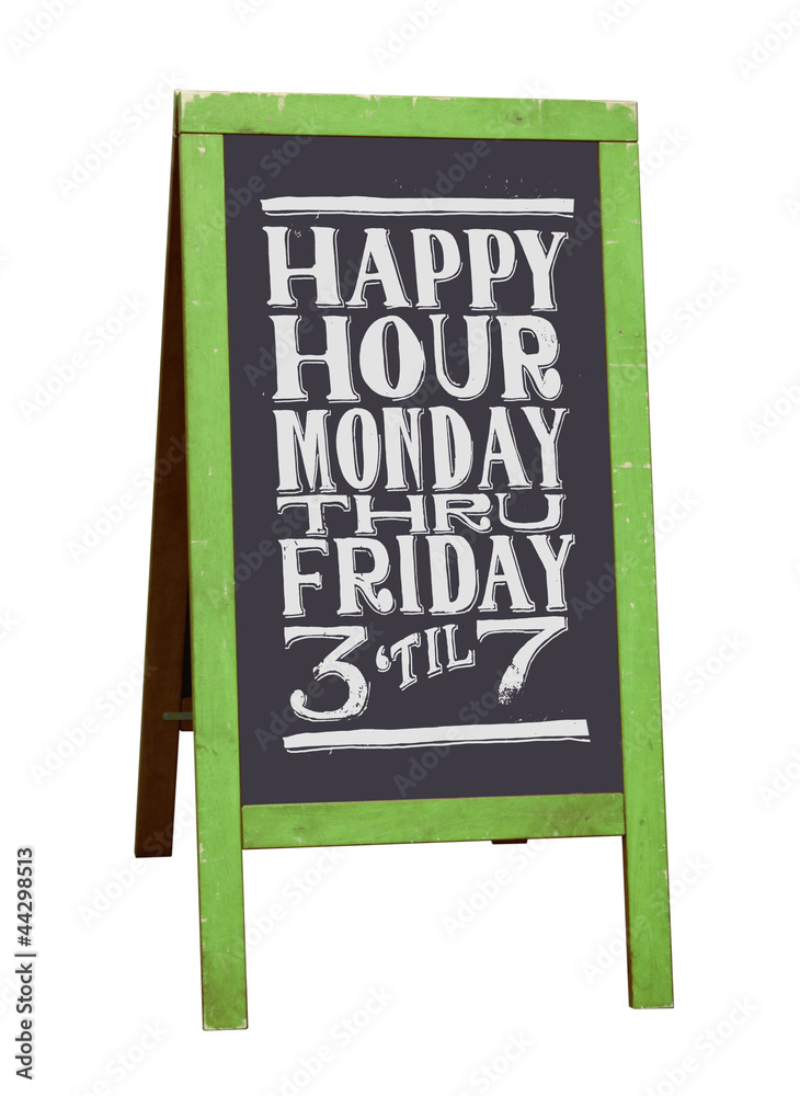 Fototapeta premium Happy hour
