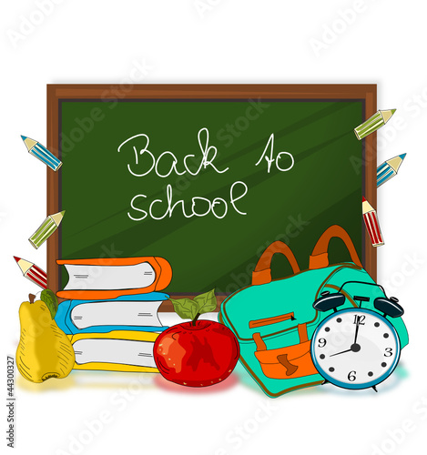 Erster Schultag, Schuleinführung Illustration