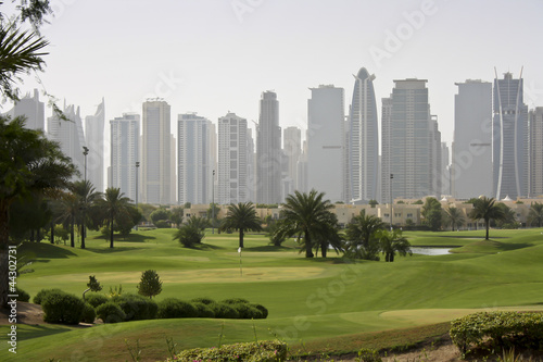 Golf in the middle east Dubai