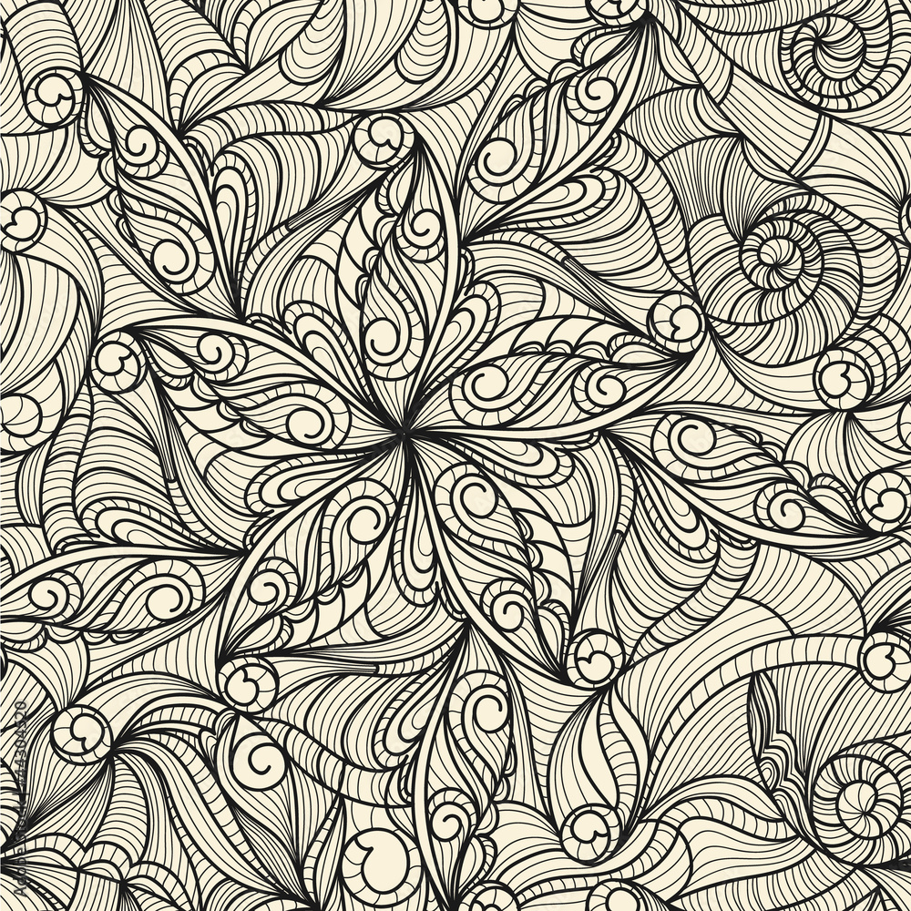 vector black and white drawing texture Stock Vector | Adobe Stock