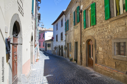 Alleyway. Montefiascone. Lazio.  Italy.