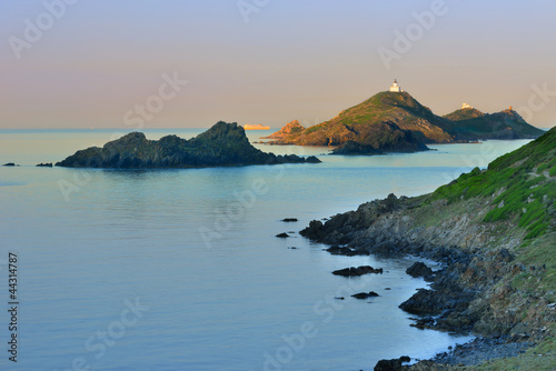Tableau sur toile les iles sanguinaires (ajaccio)