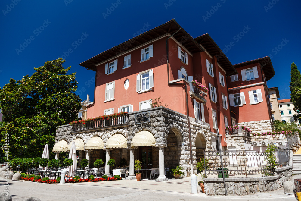 Fototapeta premium Beautiful Luxury Villa in Optija, Kvarner, Croatia