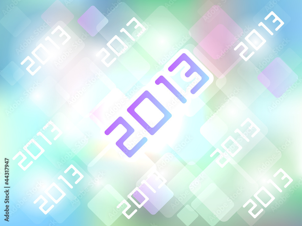 2013 Colorful flare light background 2013 Colorful flare light background