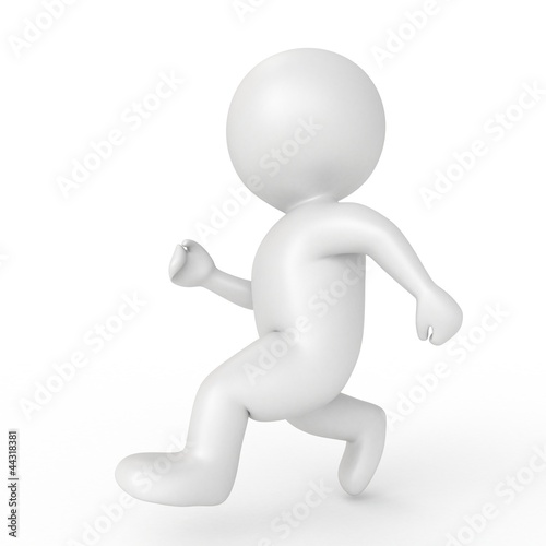 running human - from my 3d human collection
