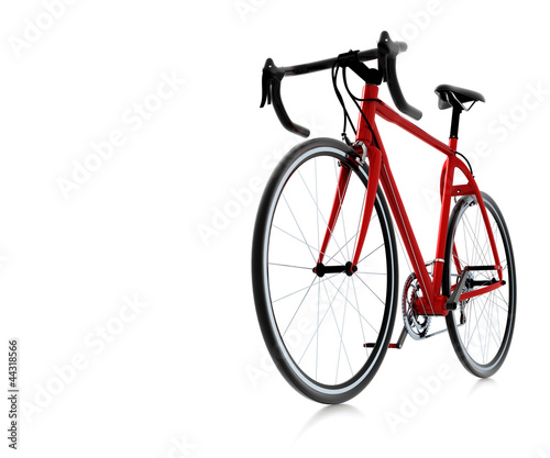 3d red bike