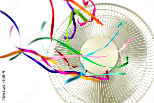 Ventilator with Ribbons