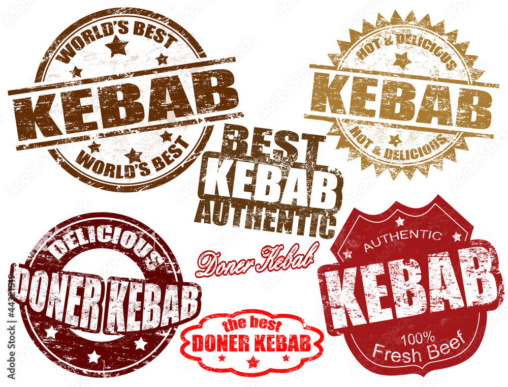 Kebab stamps