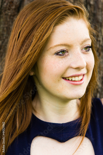 Happy Smiling Young Girl