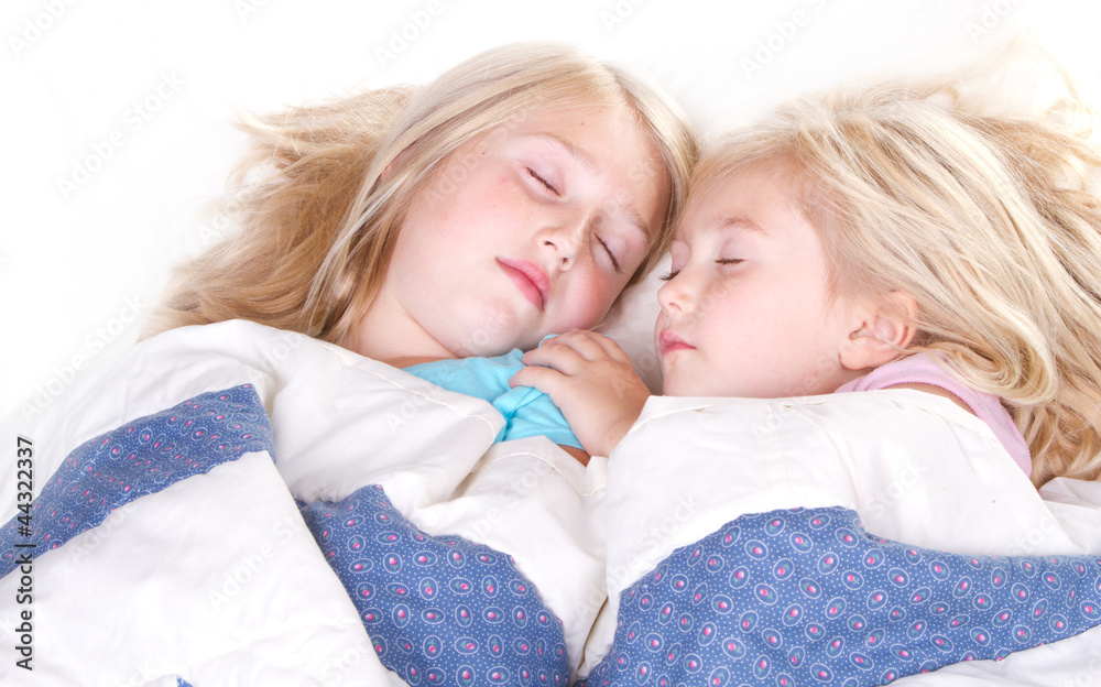 two sisters sleeping two sisters sleeping