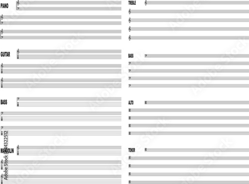 free staff paper