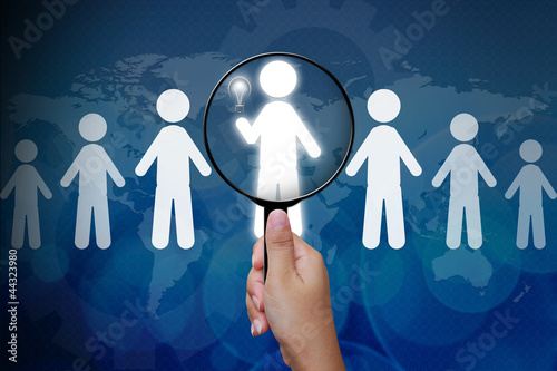 Choosing the right person from a group