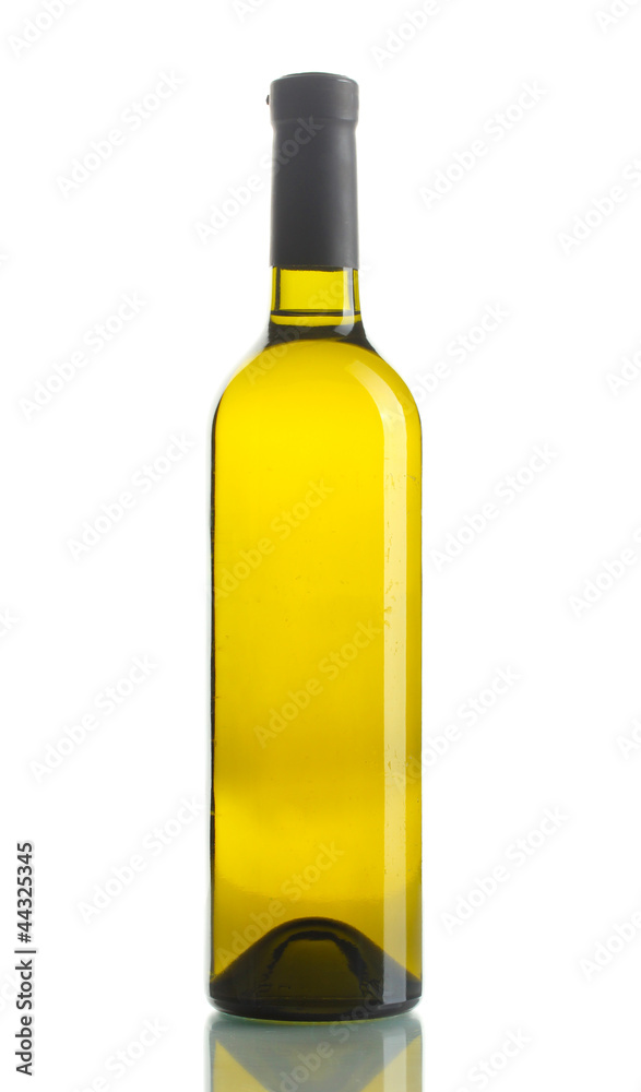 bottle of wine isolated on white bottle of wine isolated on white