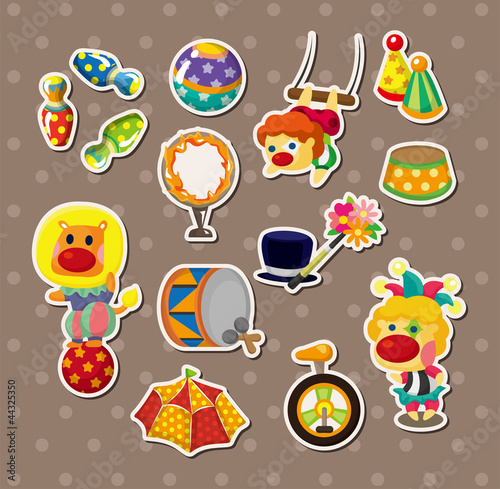 circus stickers