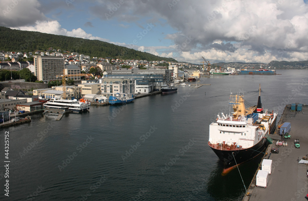 Fototapeta premium Beautiful seaport