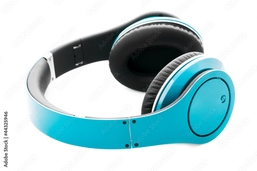 Headphones isolated on a white background