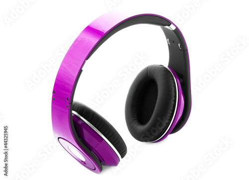 Headphones isolated on a white background