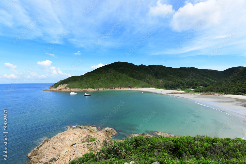 Fototapeta premium beach in sea coast